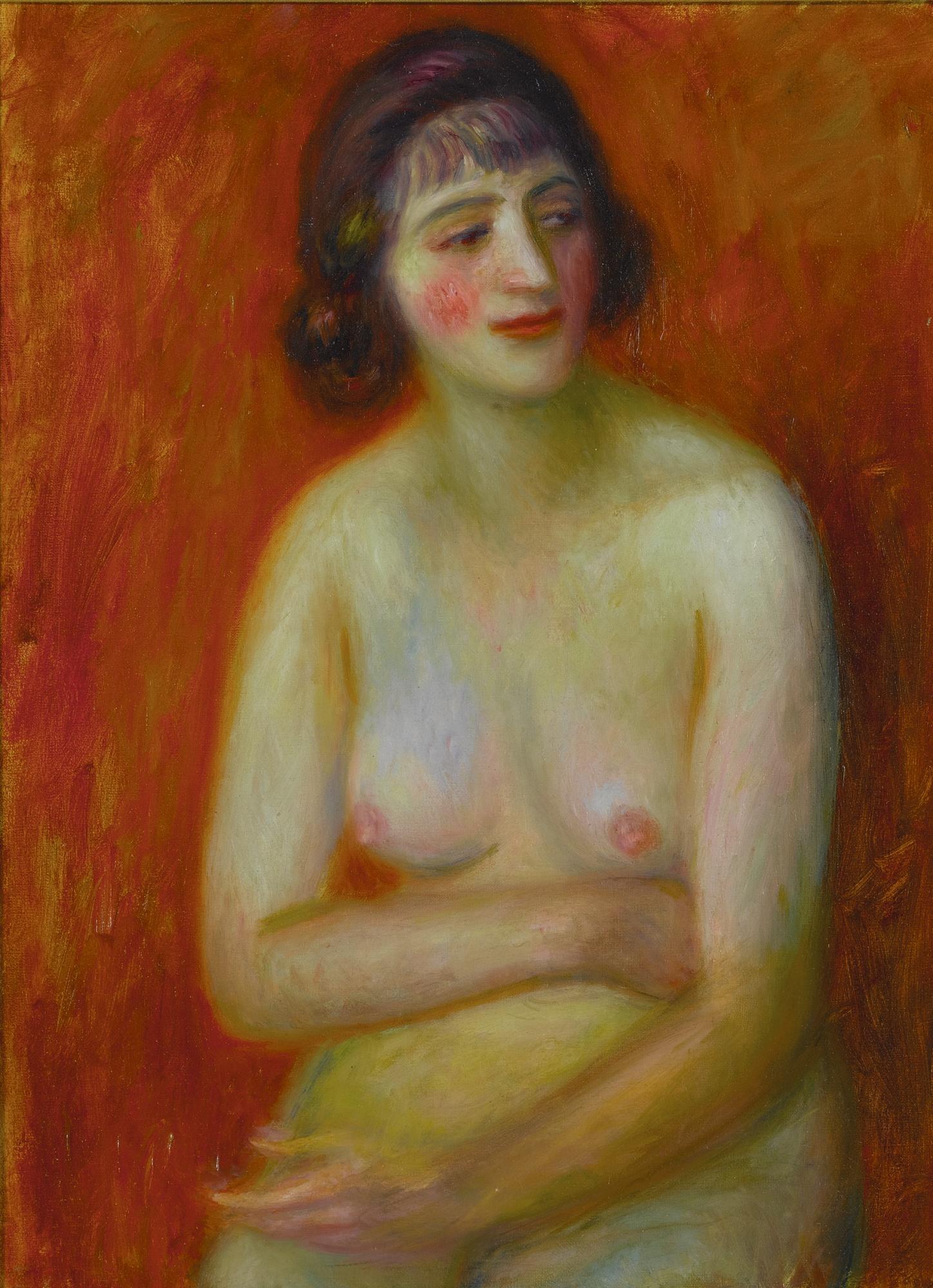 Seated Nude by William James Glackens | Art.Salon