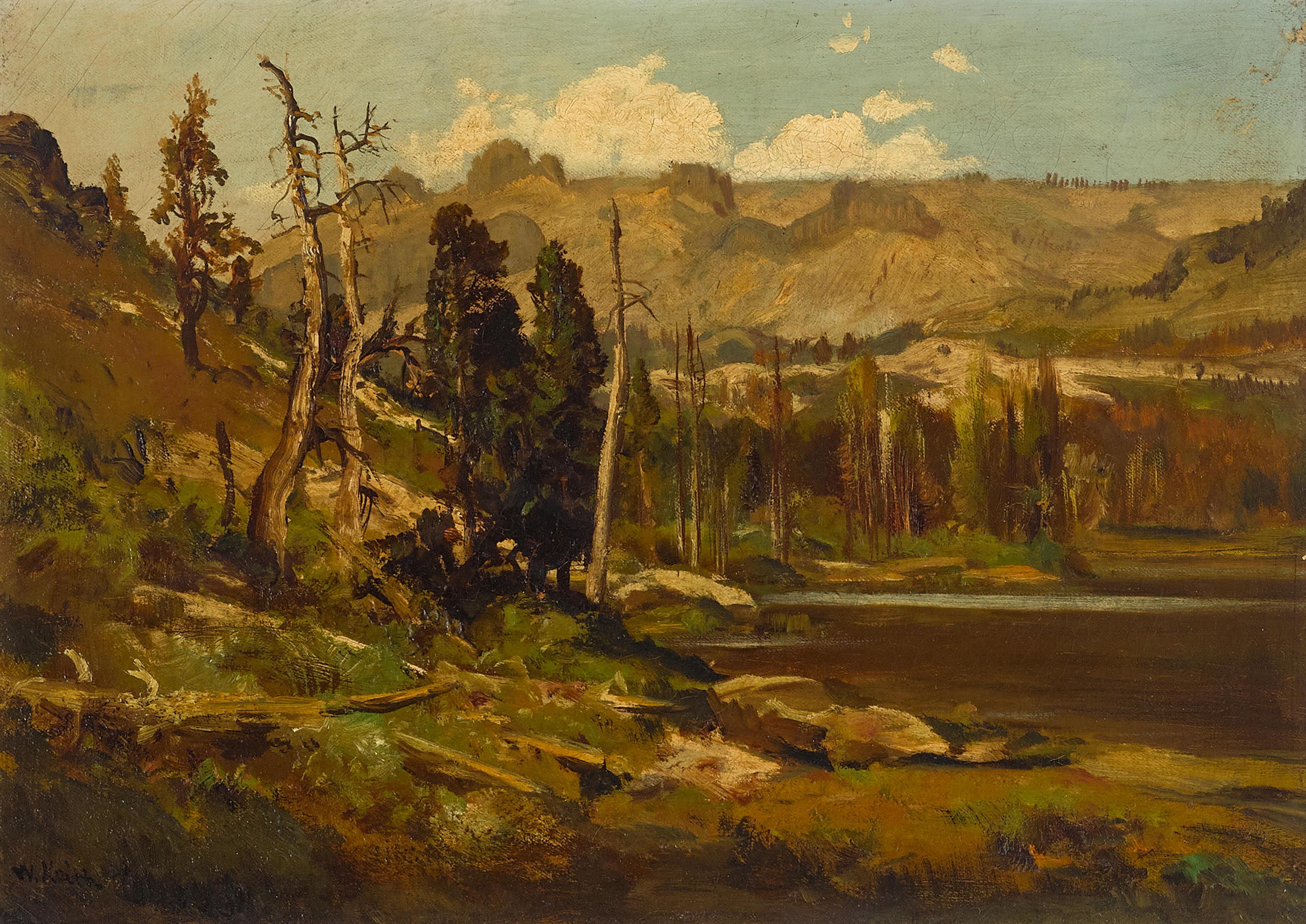 Landscape With Lake By William Keith | Art.Salon