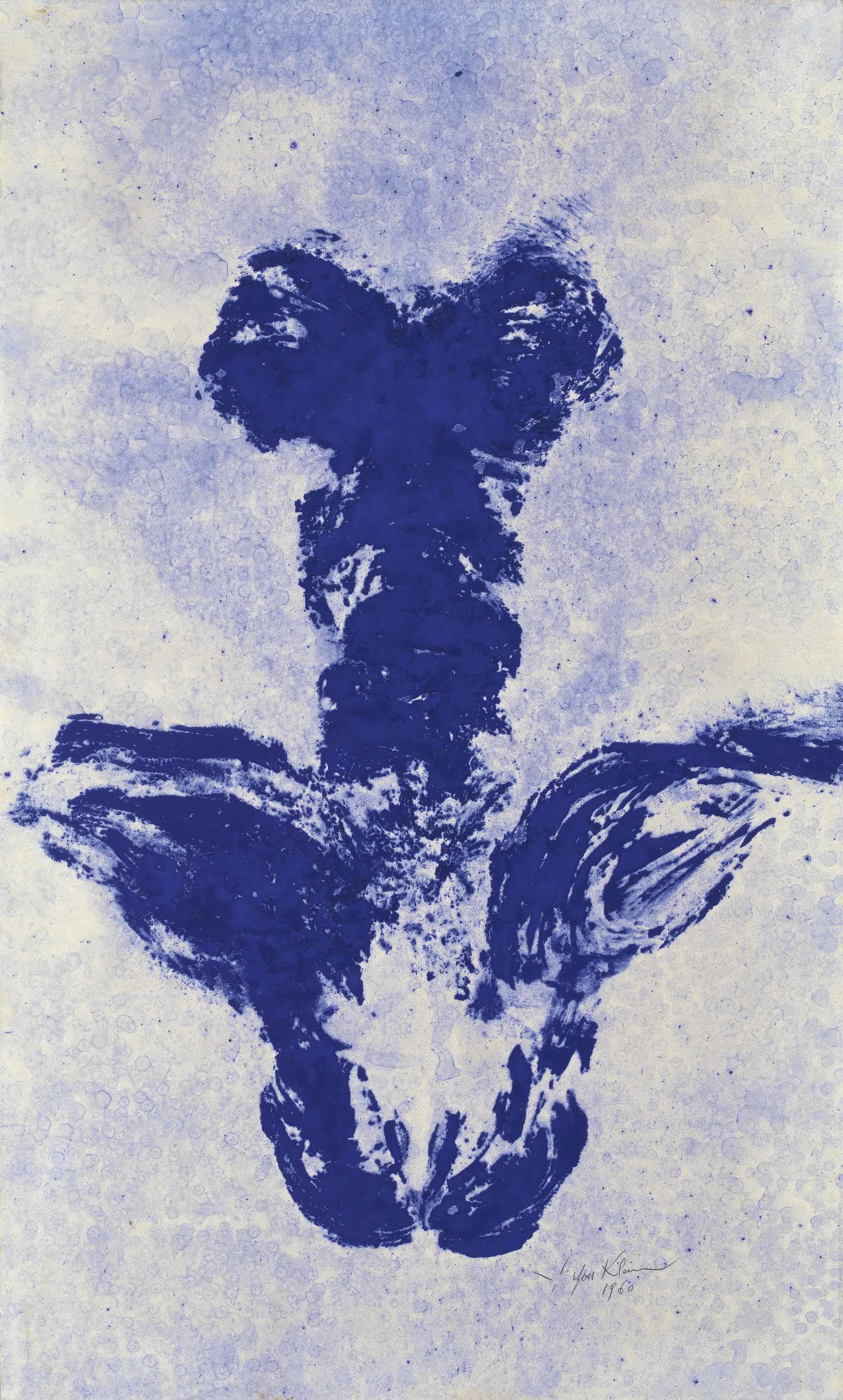 Anthropom Trie ANT 49 By Yves Klein Art Salon   Yves Klein Anthropometrie Ant 49 AID625924 